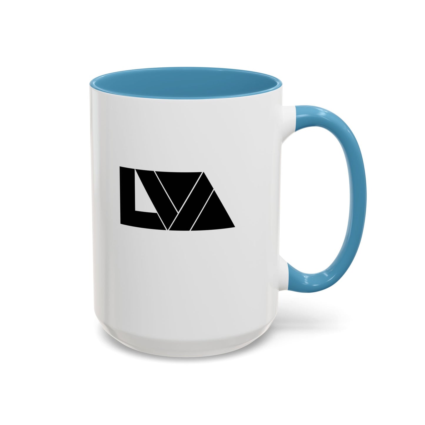 Lakeview Coffee Mug, Personalized Gift, Black Accent Mug, Home Decor, Coffee Lover Gift, Inspirational Kitchenware