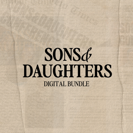 SONS & DAUGHTERS DIGITAL BUNDLE